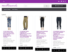 Tablet Screenshot of marbleswords.com